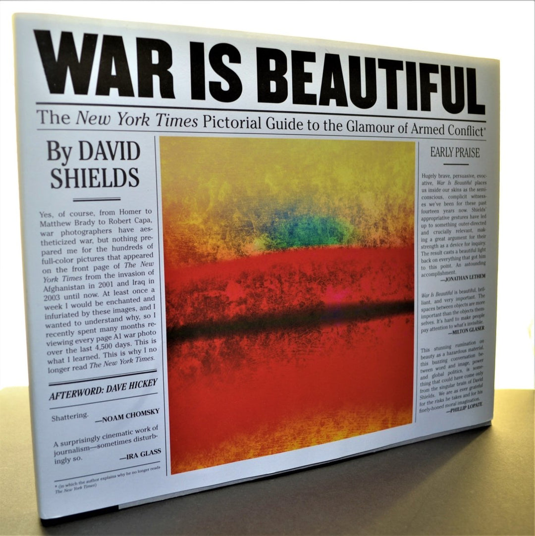 Shields, David - War is Beautiful | front cover