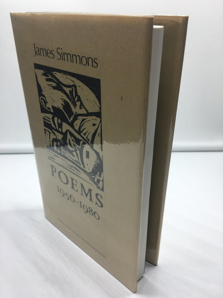 Simmons, James - Poems 1956 - 1986 | back cover