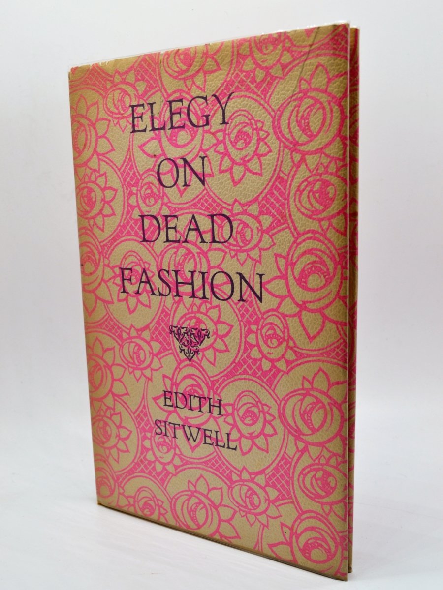 Sitwell, Edith - Elegy on Dead Fashion | front cover