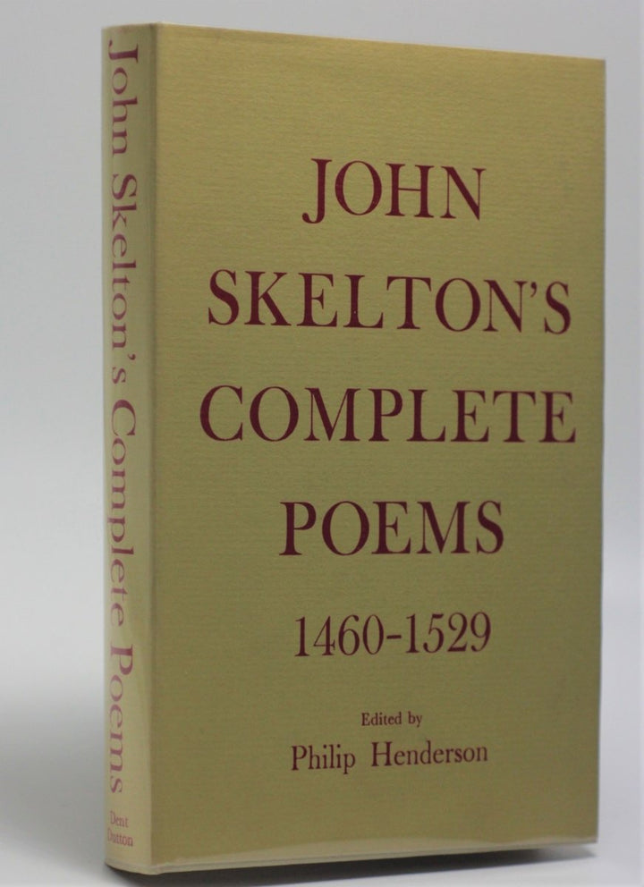 Skelton, John - John Skelton's Complete Poems 1460 - 1529 | front cover