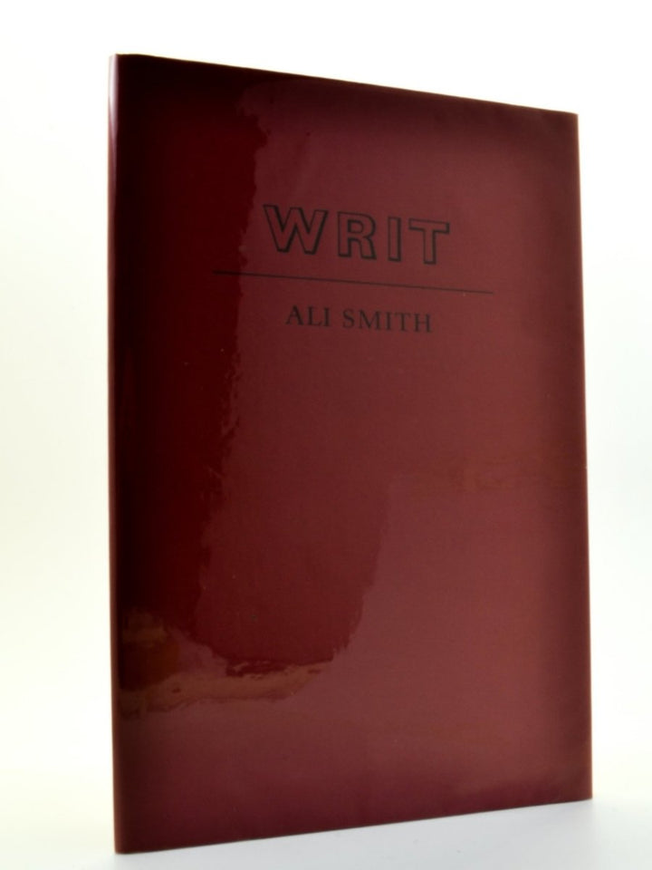 Smith, Ali - Writ - SIGNED | back cover