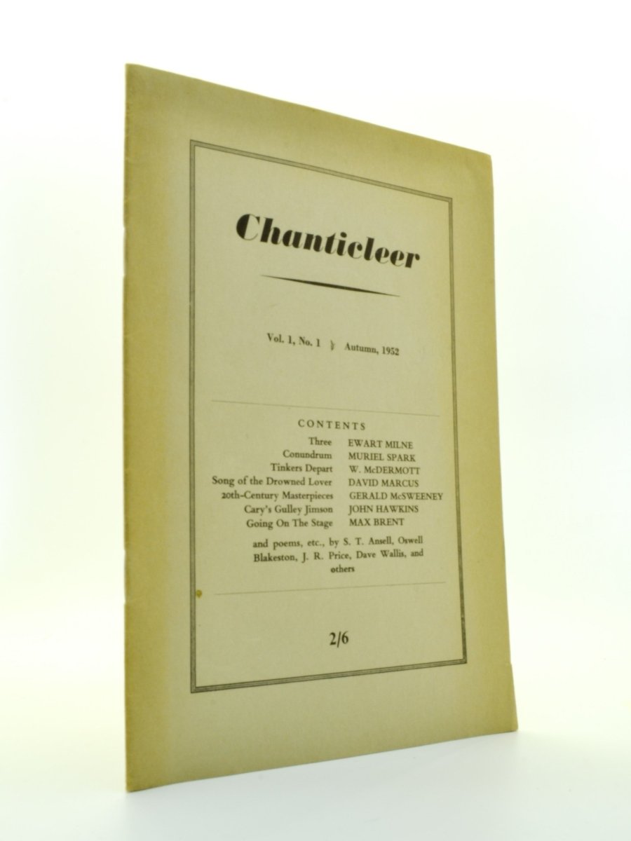 Spark, Muriel ( contributes ) - Chanticleer Volume 1, Number 1 | front cover