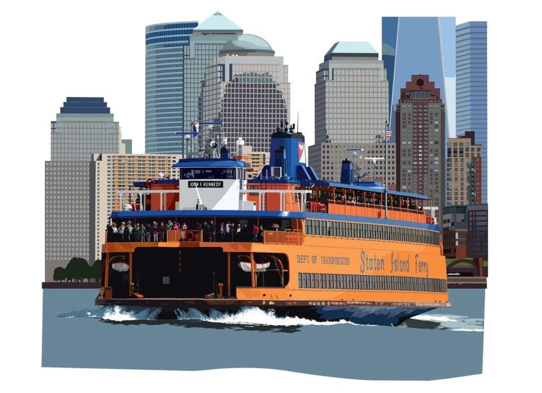 Staten Island Ferry | image1 | Signed Limited Edtion Print