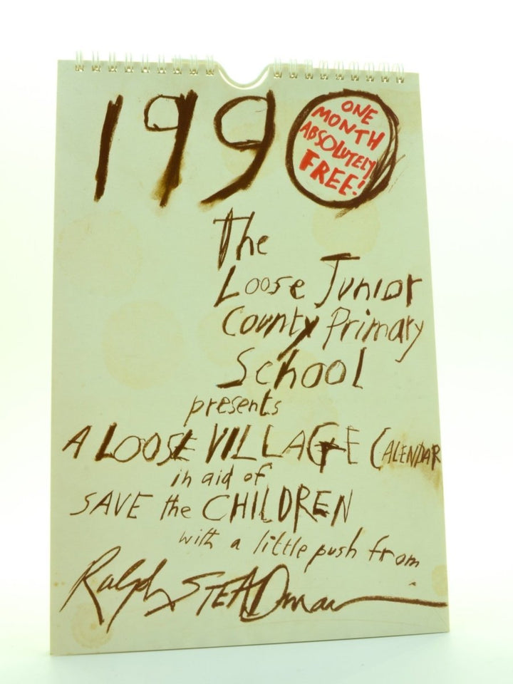 Steadman, Ralph - 1990 Loose Village Calendar | front cover