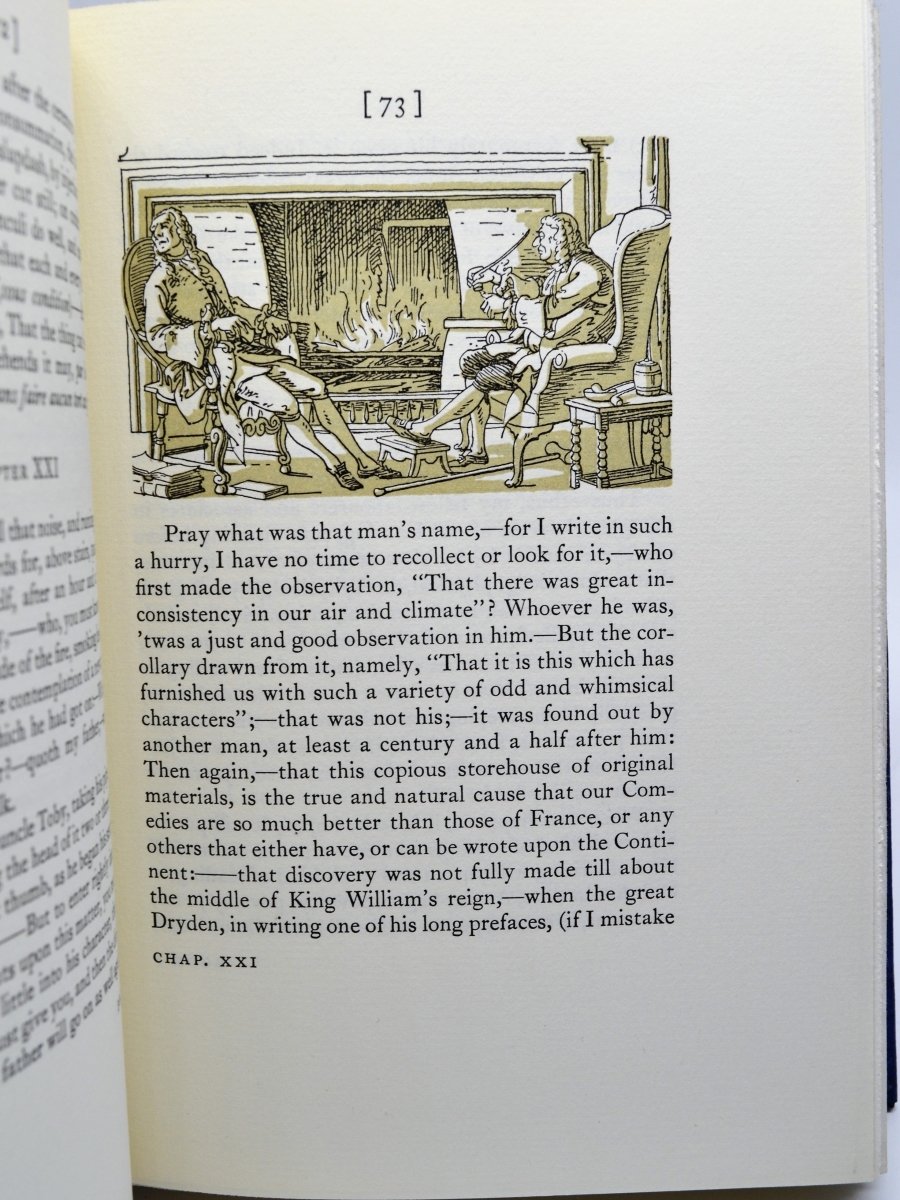 Sterne, Laurence - The Life and Opinions of Tristram Shandy | sample illustration