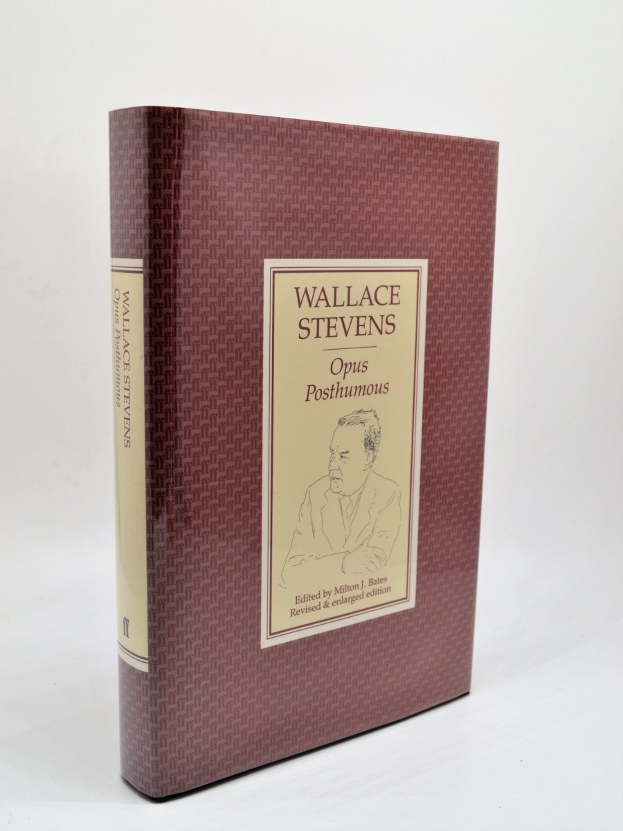 Stevens, Wallace - Opus Posthumous | front cover
