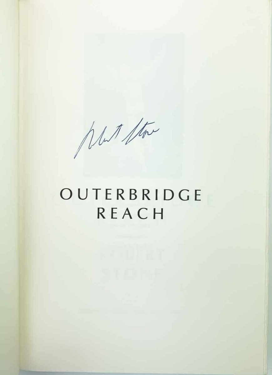 Stone, Robert - Outerbridge Reach - SIGNED | image3