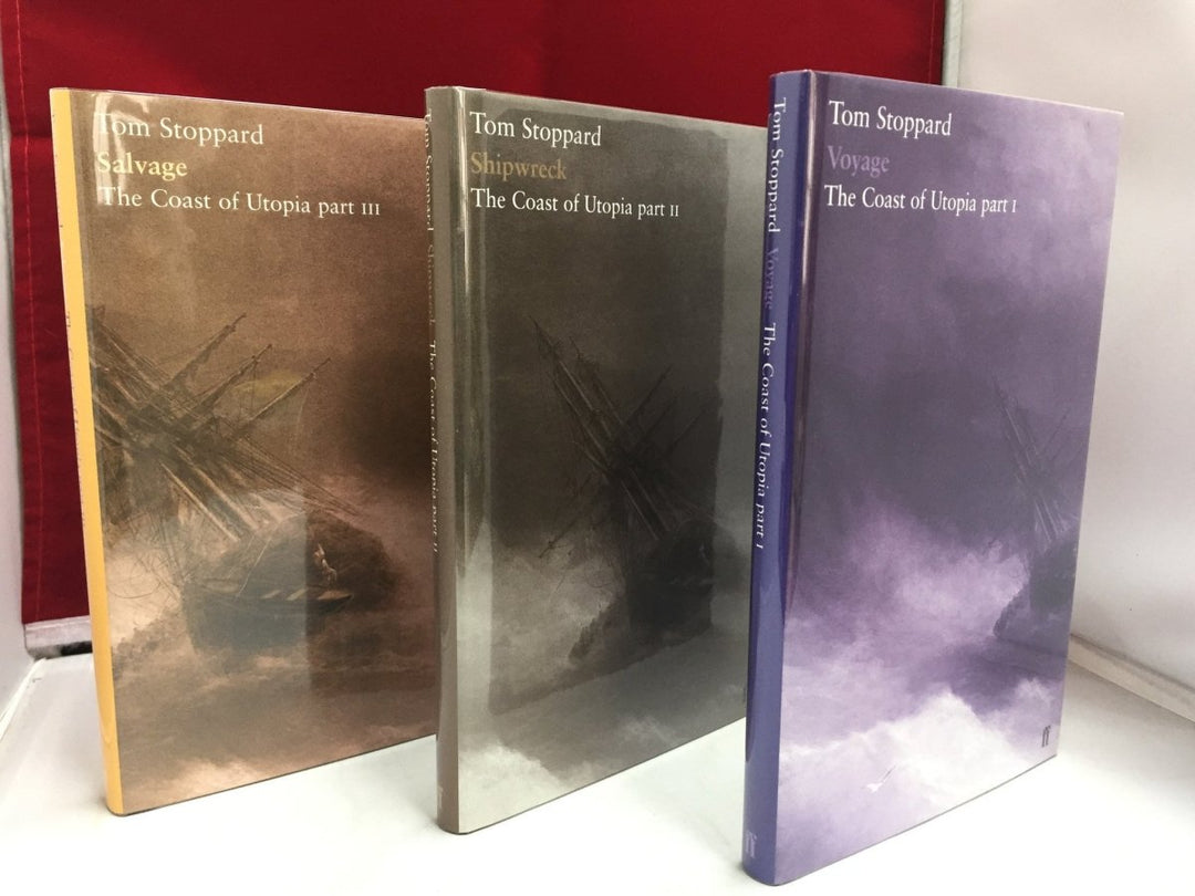Stoppard, Tom - The Coast of Utopia ( 3 vols ) | front cover