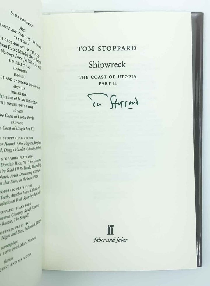 Stoppard, Tom - The Coast of Utopia ( 3 vols ) - SIGNED | image3