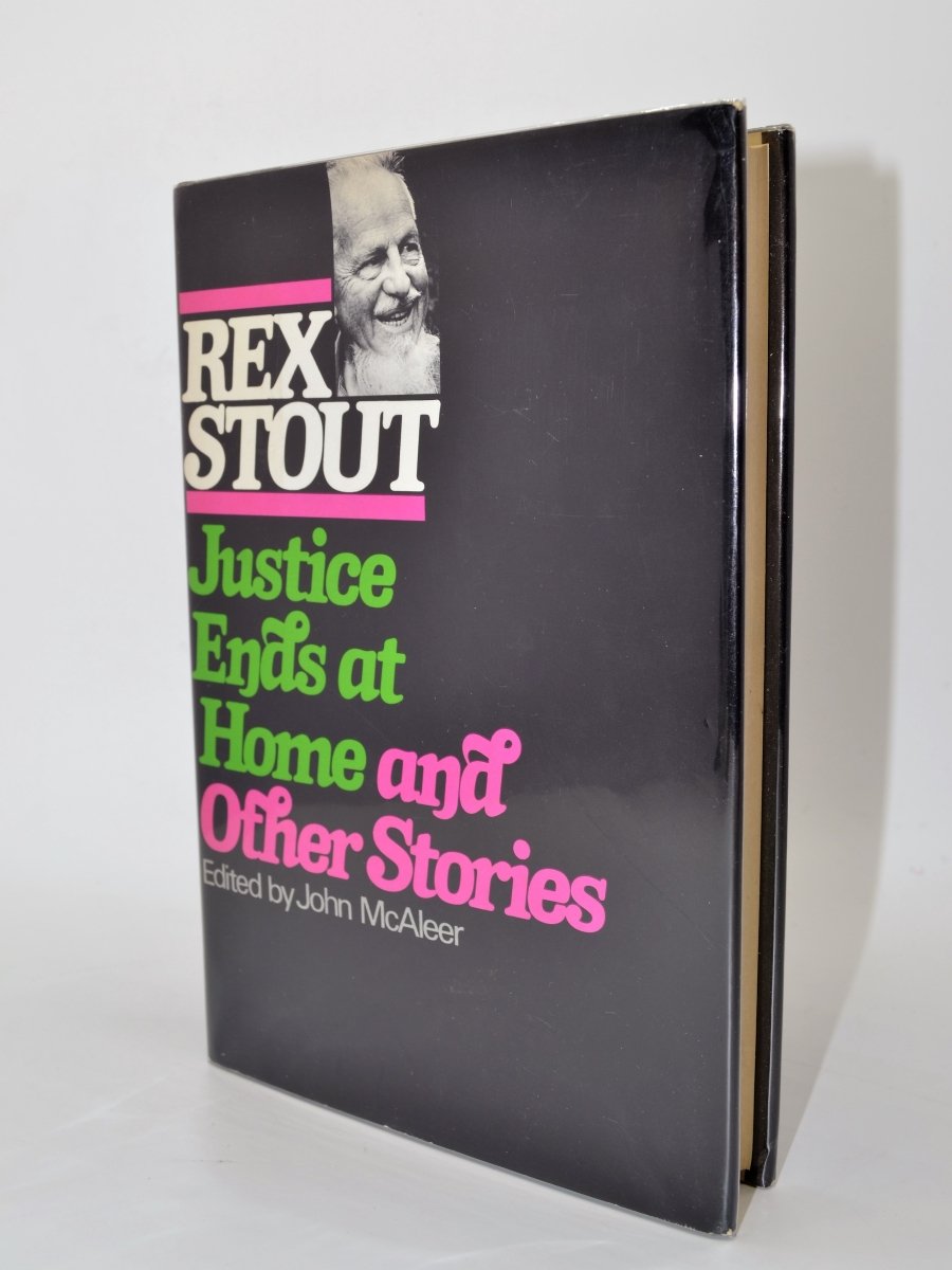 Stout, Rex - Justice Ends at Home and Other Stories | front cover