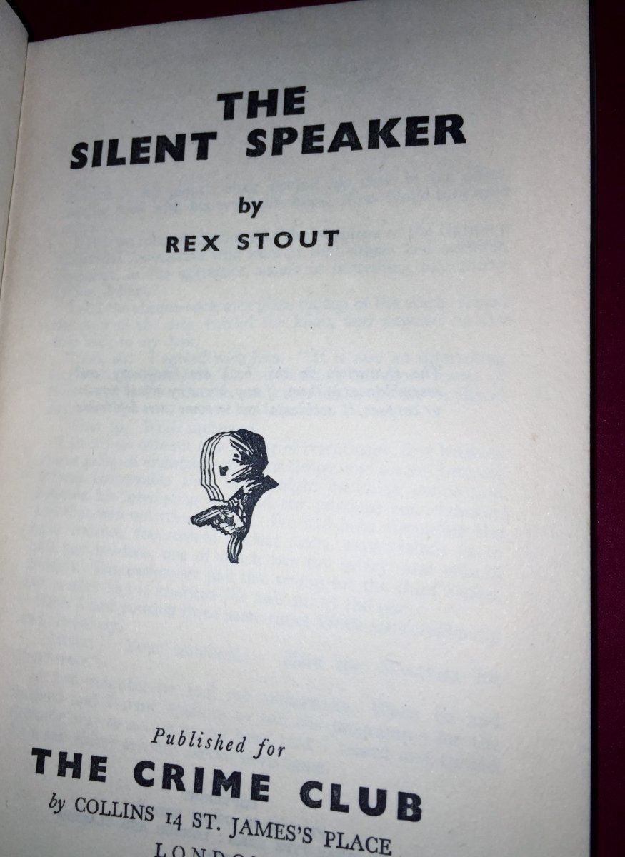 Stout Rex - The Silent Speaker | sample illustration