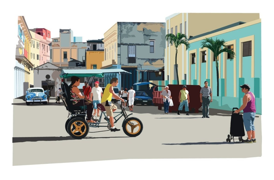 Street Life, Havana | image1 | Signed Limited Edtion Print