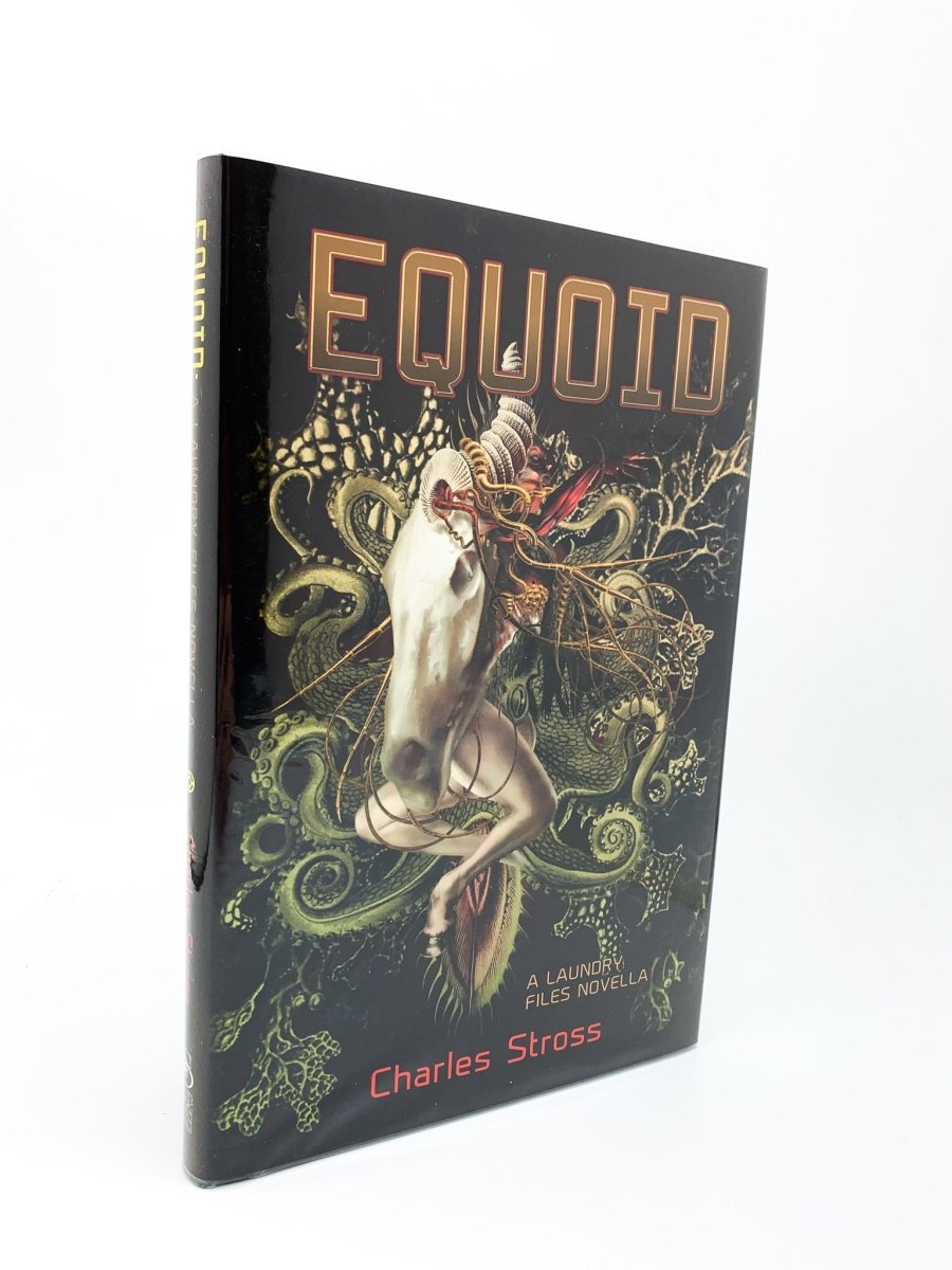 Stross, Charles - Equoid - SIGNED | back cover