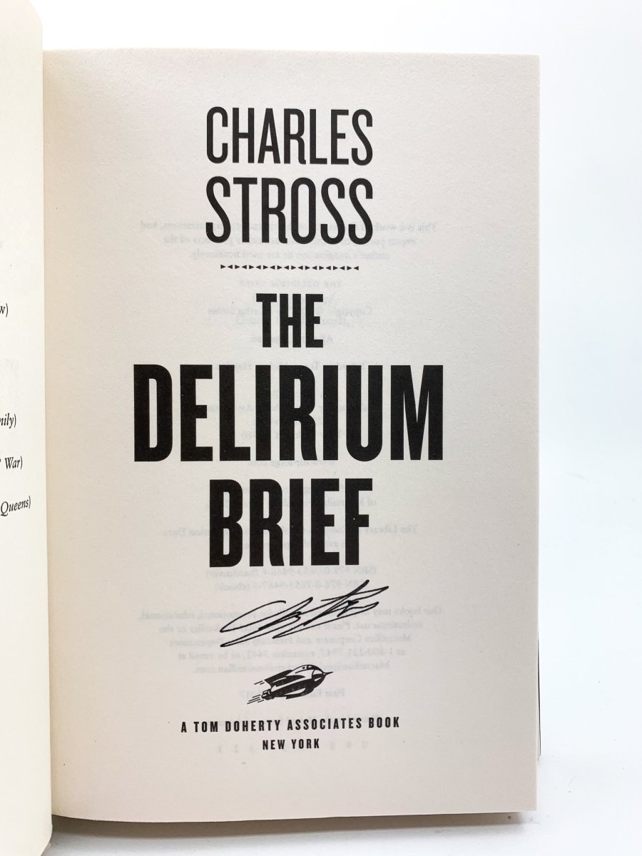 Stross, Charles - The Delirium Brief - SIGNED | image6
