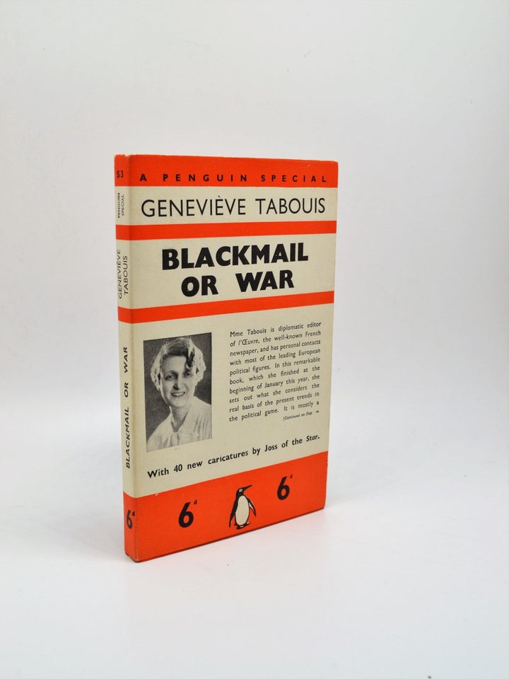 Tabouis, Genevieve - Blackmail or War | front cover