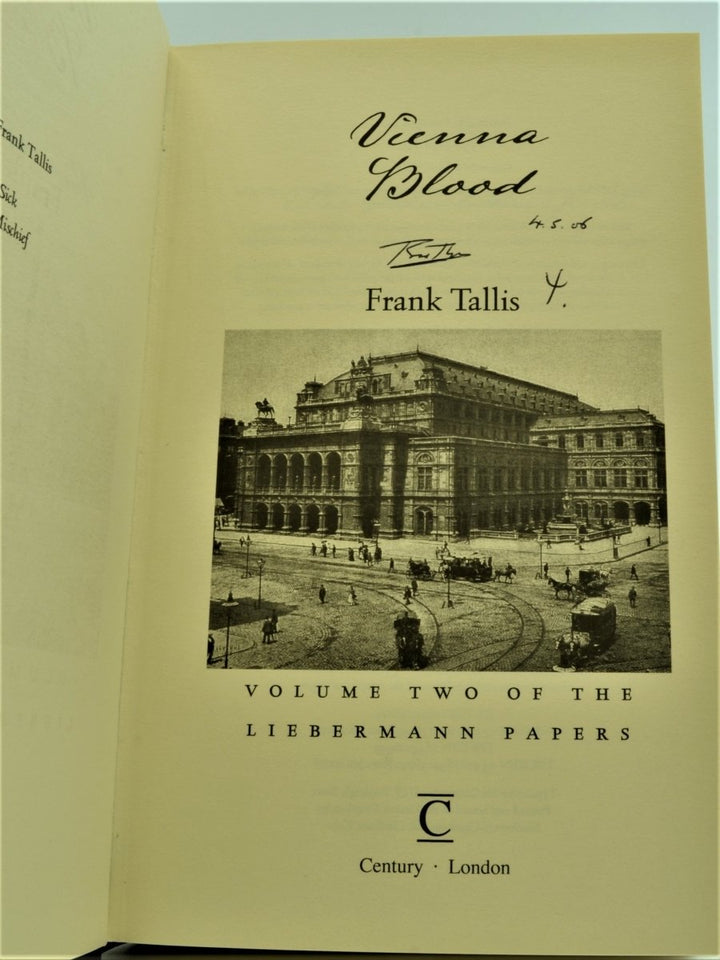 Tallis, Frank - Fatal Lies ( 3 Vols of the Liebermann Papers ) (SIGNED) | image6