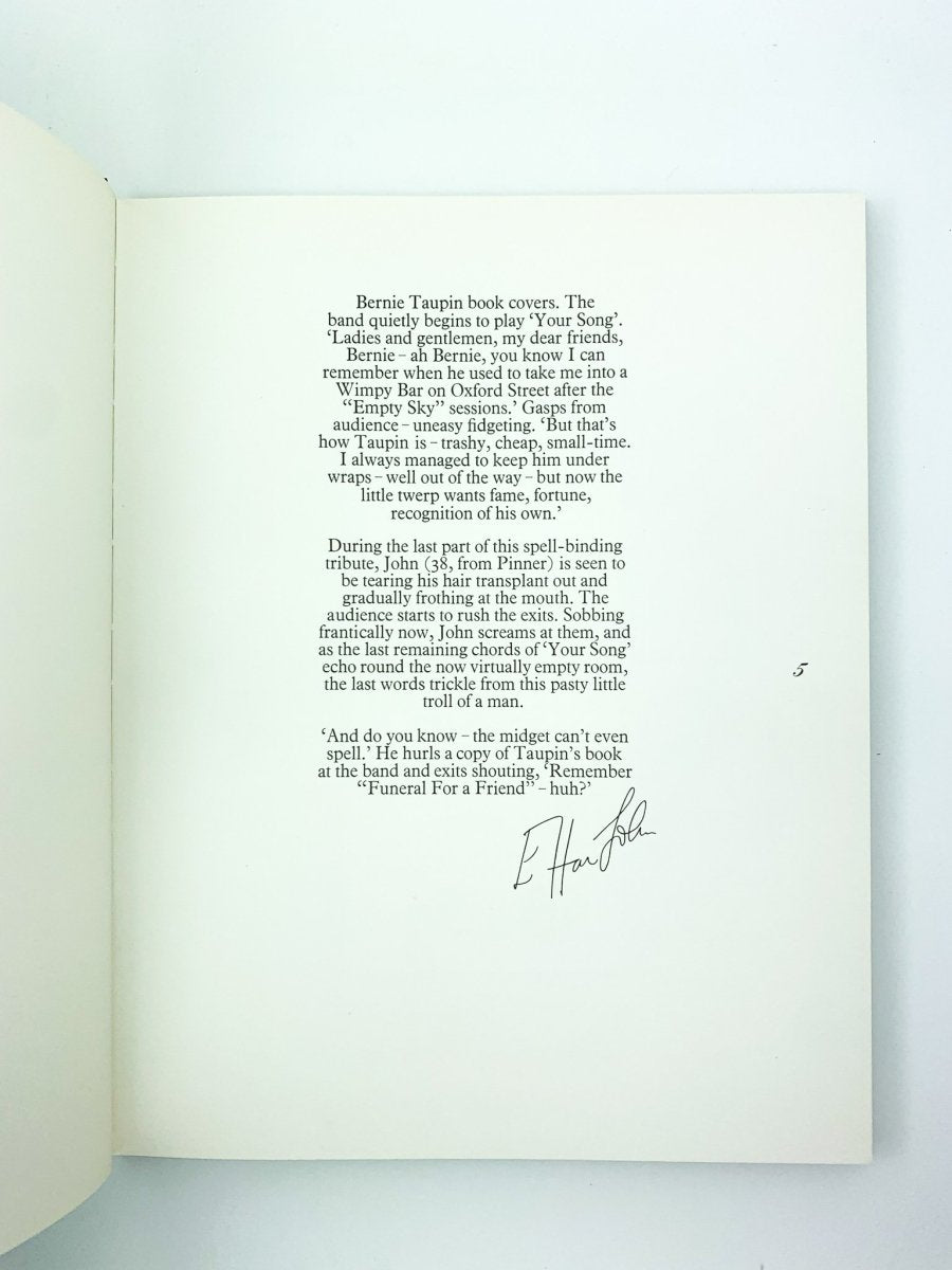 Taupin, Bernie - Bernie Taupin : The One Who Writes the Words For Elton John | image3