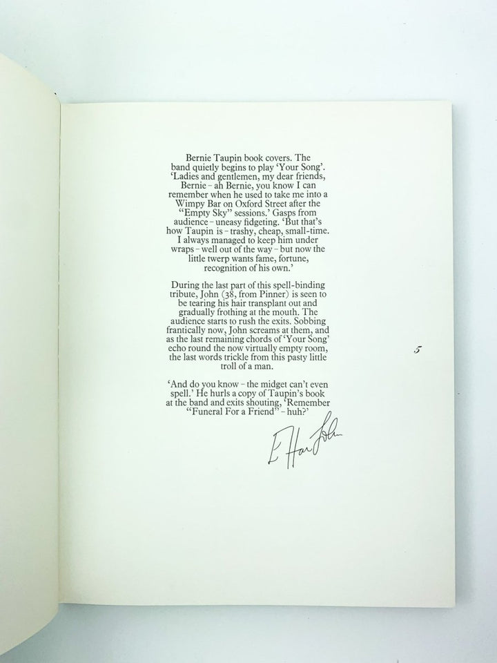 Taupin, Bernie - Bernie Taupin : The One Who Writes the Words For Elton John | image3