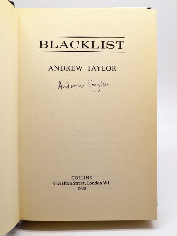 Taylor, Andrew - Blacklist | sample illustration