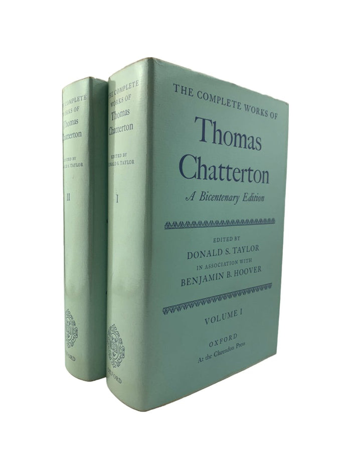 Taylor, Donald S. (edits) - The Complete Works of Thomas Chatterton | image1