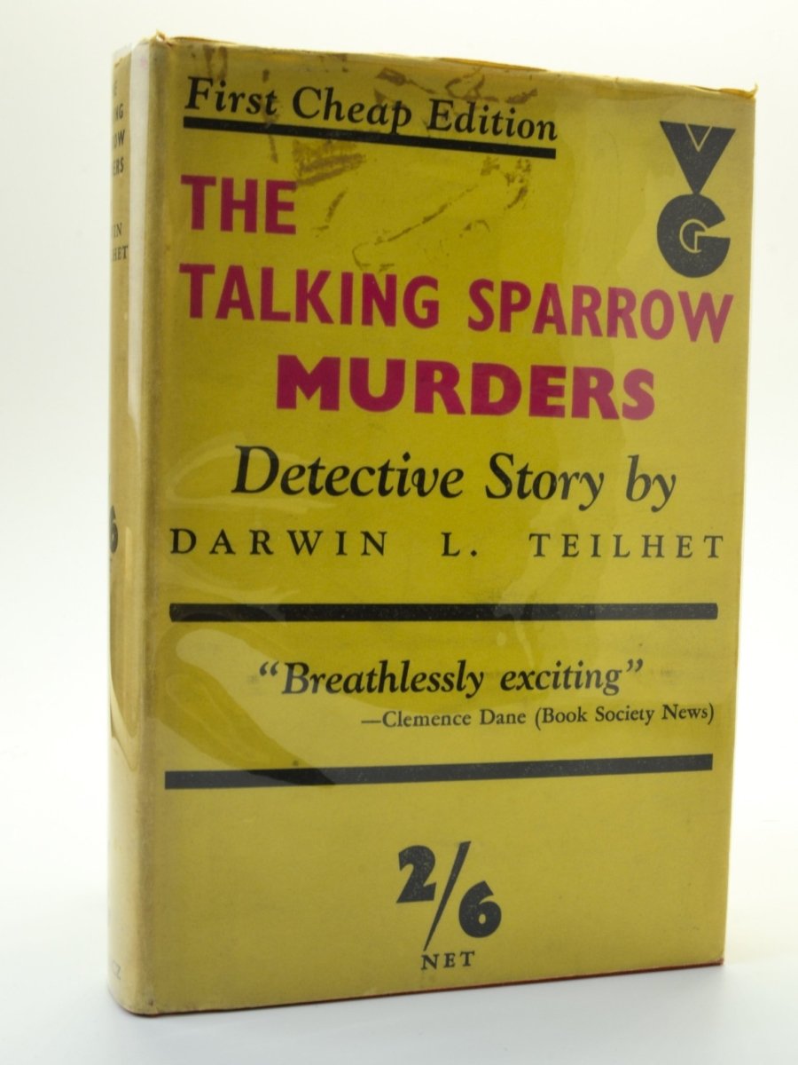 Teilhet, Darwin L - The Talking Sparrow Murders | front cover