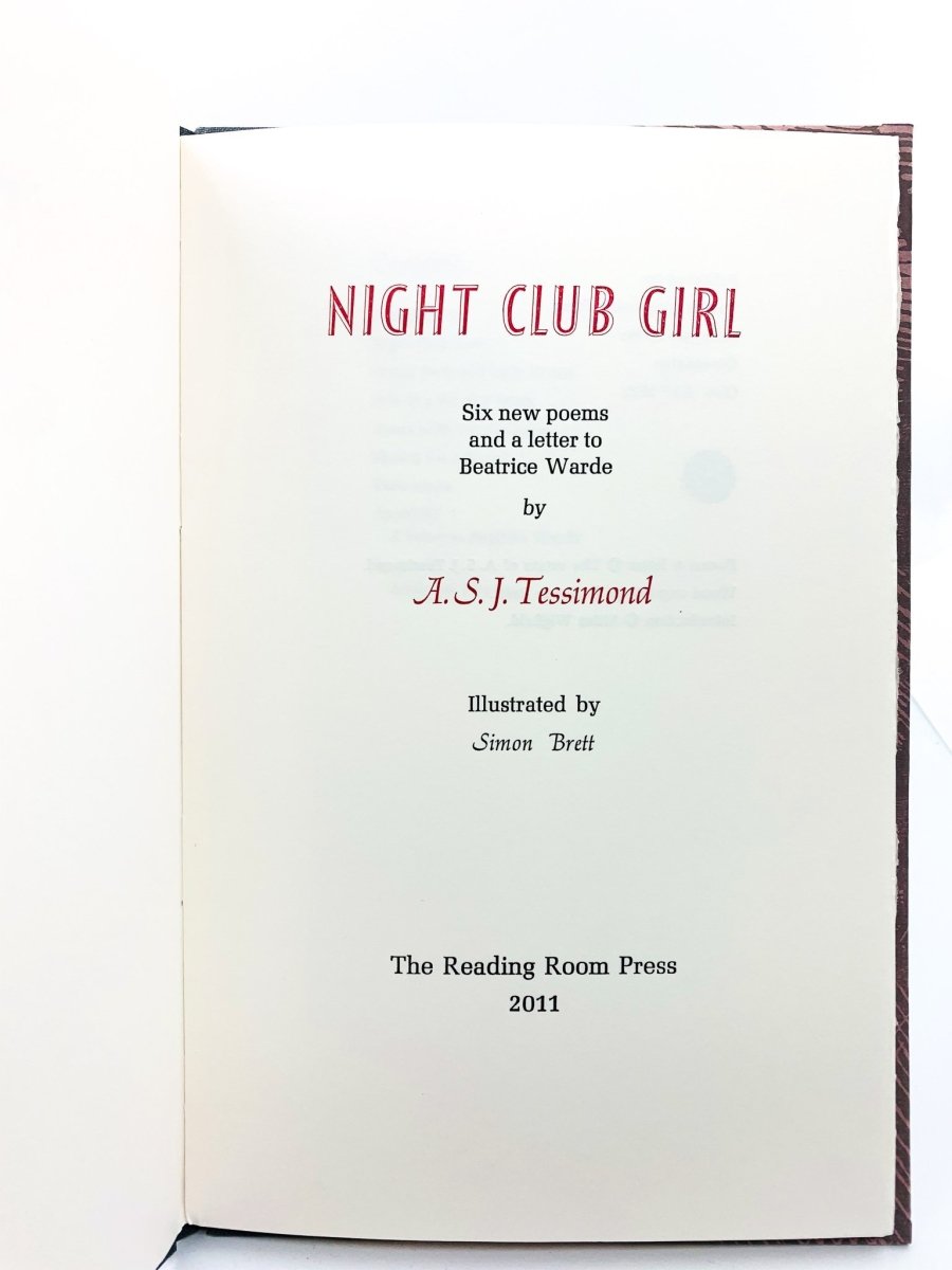 Tessimond, A S J - Night Club Girl | image4