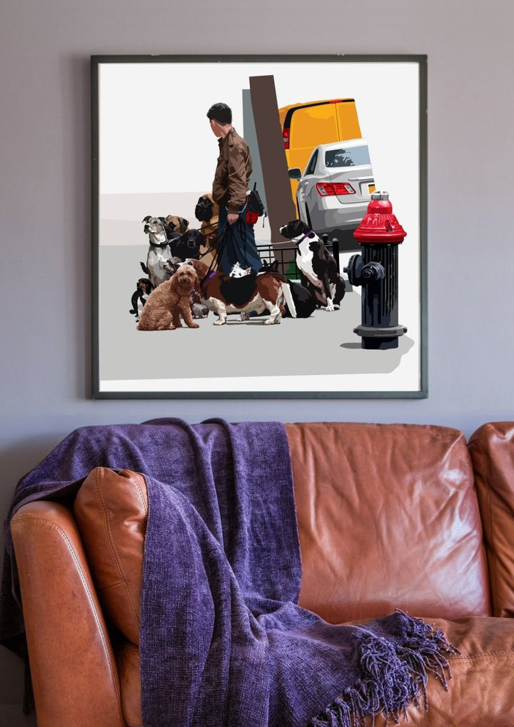 The Dog Walker, NY | image2 | Signed Limited Edtion Print
