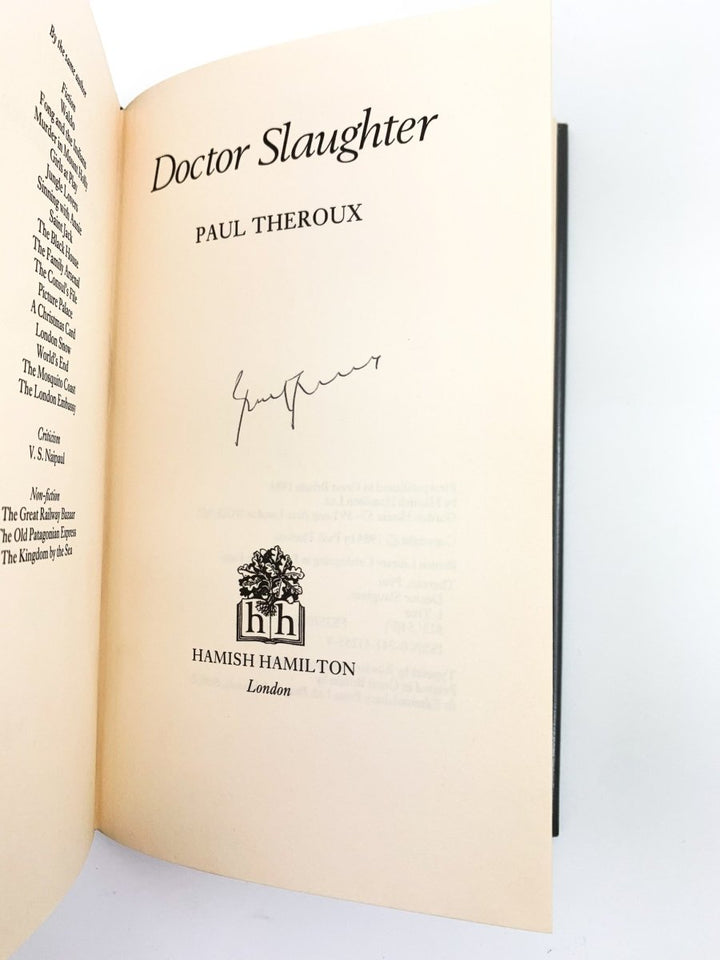 Theroux, Paul - Doctor Slaughter - SIGNED | image3