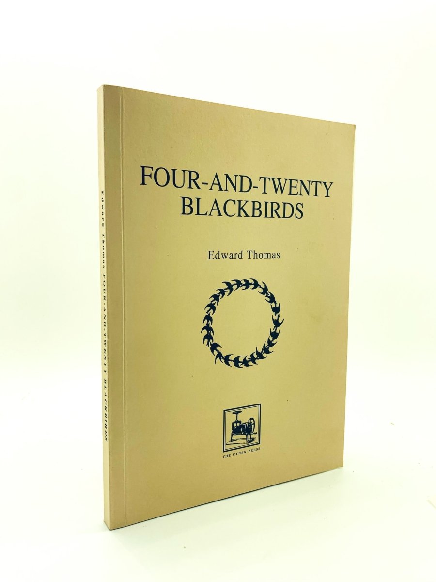 Thomas, Edward - Four-and-Twenty Blackbirds | front cover