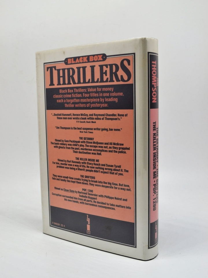 Thompson, Jim - 4 Novels | back cover