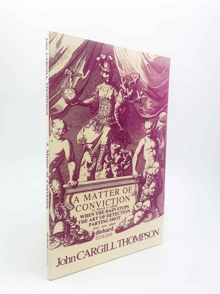 Thompson, John Cargill - A Matter of Conviction, When the Rain Stops, The Art of Deception, Parting Shot | front cover