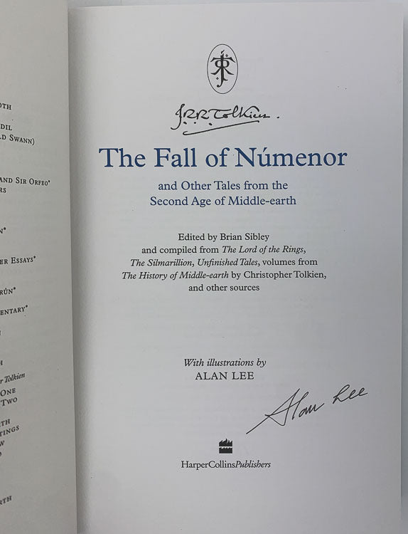 Tolkien, J R R - The Fall of Numenor - SIGNED | image4