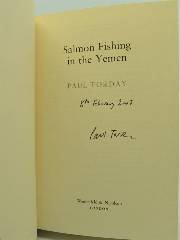 Torday, Paul - Salmon Fishing in Yemen - Slipcased limited edition (SIGNED) | image4