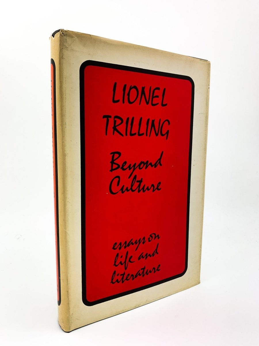 Trilling, Lionel - Beyond Culture | front cover
