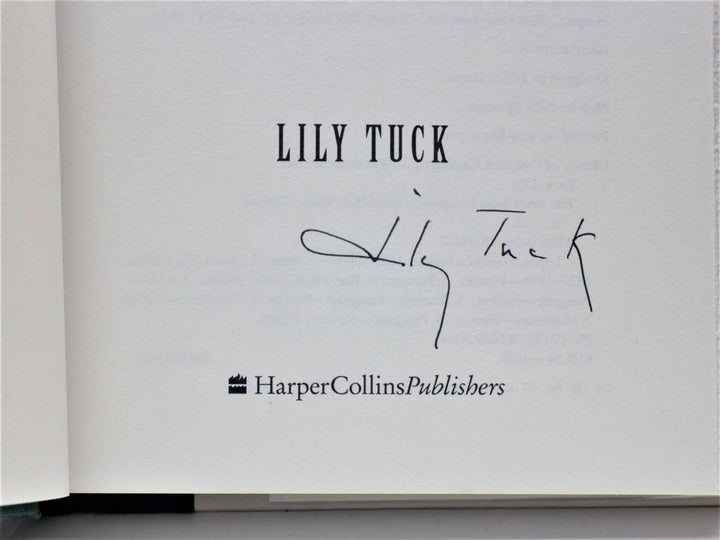 Tuck, Lily - The News from Paraguay - SIGNED | signature page