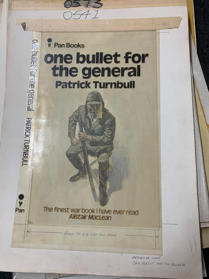 Turnbull, Patrick - One Bullet for the general | front cover. Published by Tor in 2006. Hardcover.  Condition:  Fine/Fine