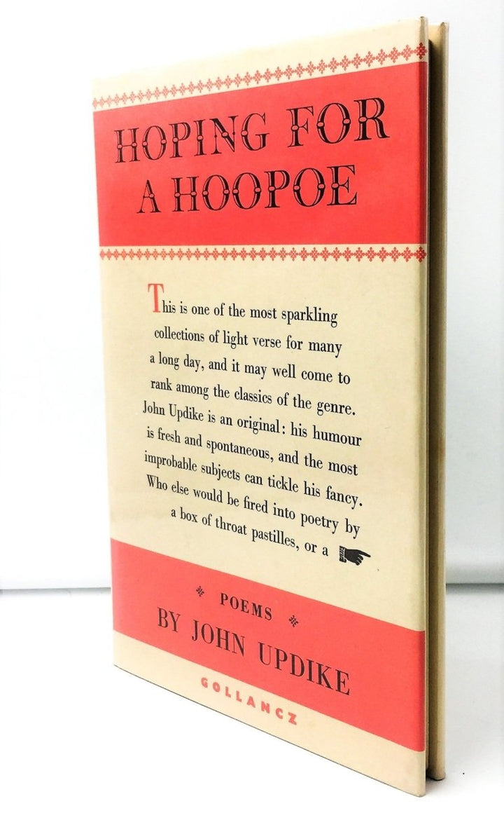 Updike, John - Hoping for a Hoopoe | front cover