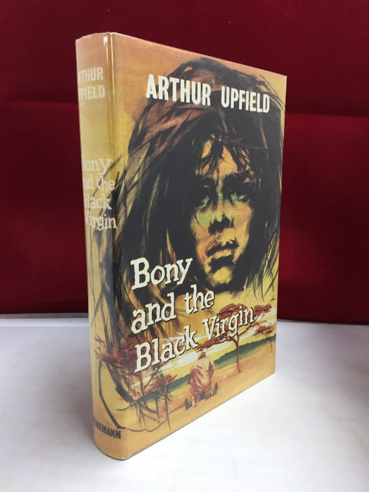 Upfield, Arthur - Bony and the Black Virgin | front cover. Published by Heinemann in 1959. Hardcover.  Condition:  Near Fine/Fine