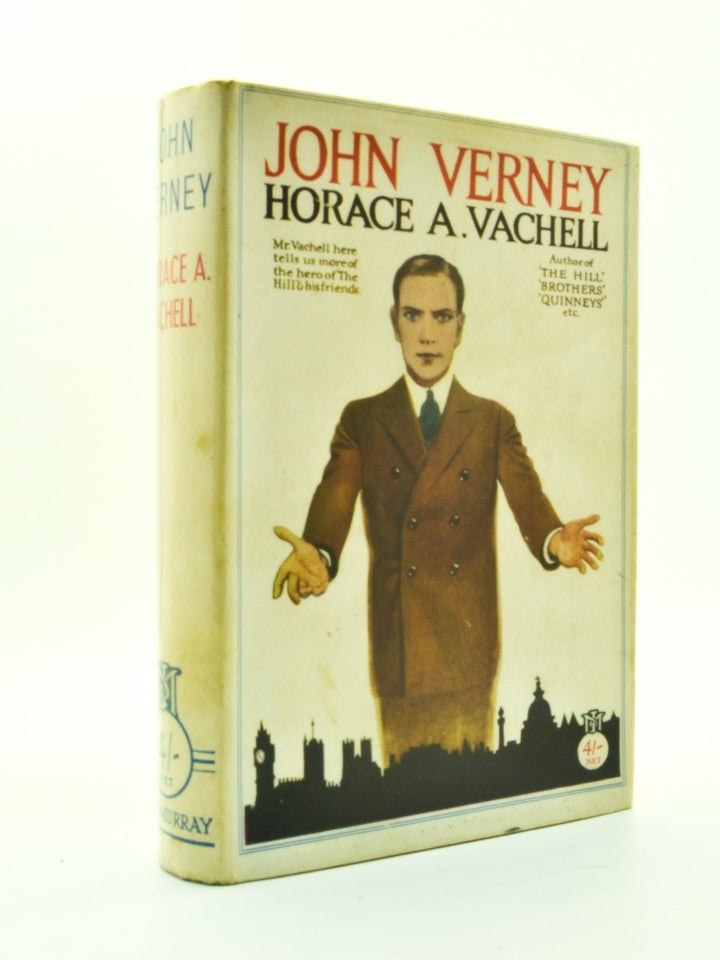 Vachell, Horace A - John Verney | front cover. Published by John Murray in 1941. Hardcover.  Condition:  Very Good +/Very Good ++