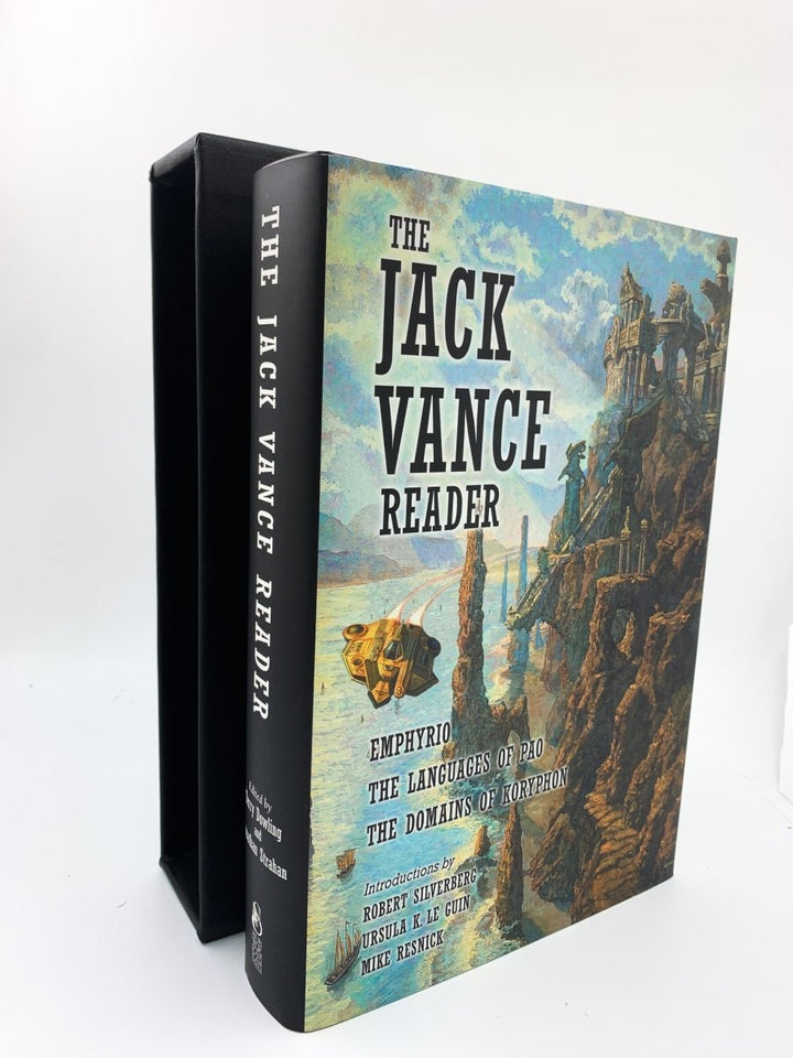 Vance, Jack - The Jack Vance Reader - SIGNED | back cover