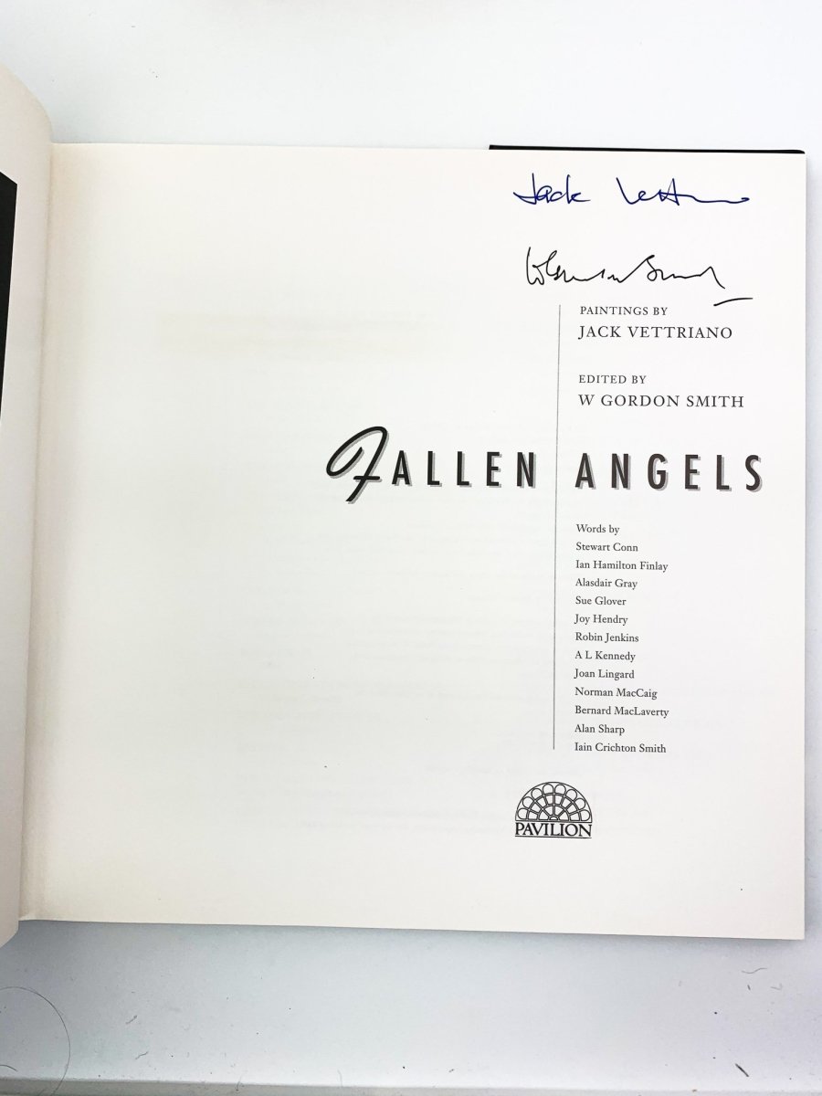 Vettriano, Jack ; Gray - Fallen Angels - SIGNED by Jack Vettriano - SIGNED | back cover