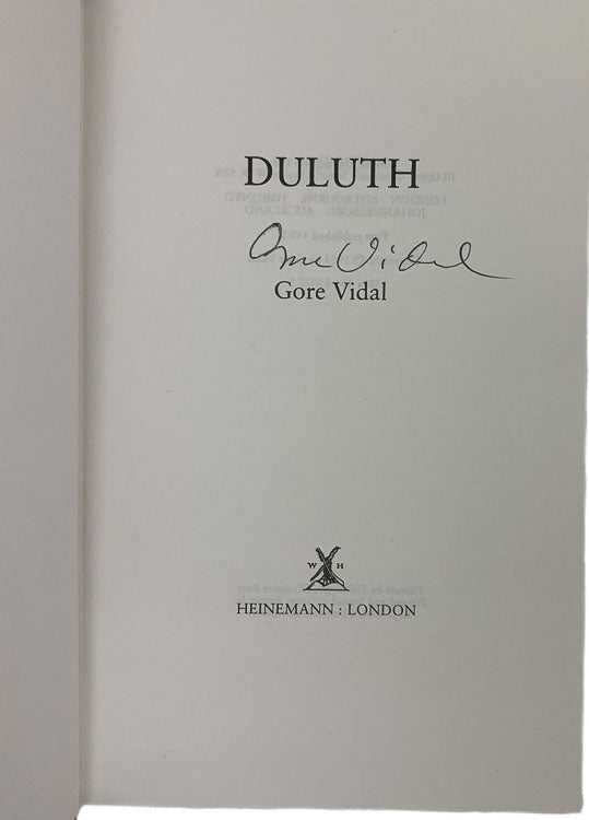 Vidal, Gore - Duluth - SIGNED | image3