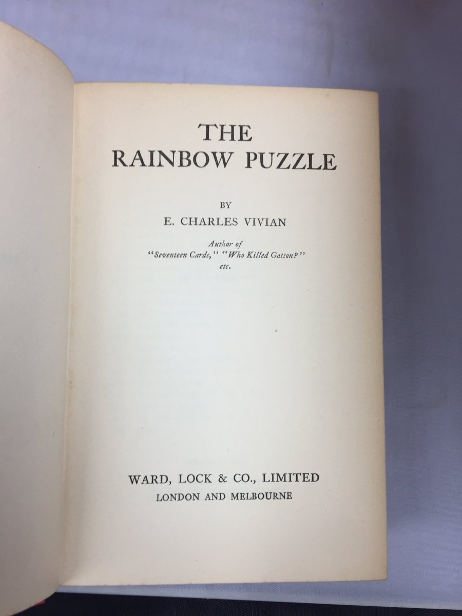 Vivian, E Charles - The Rainbow Puzzle | sample illustration