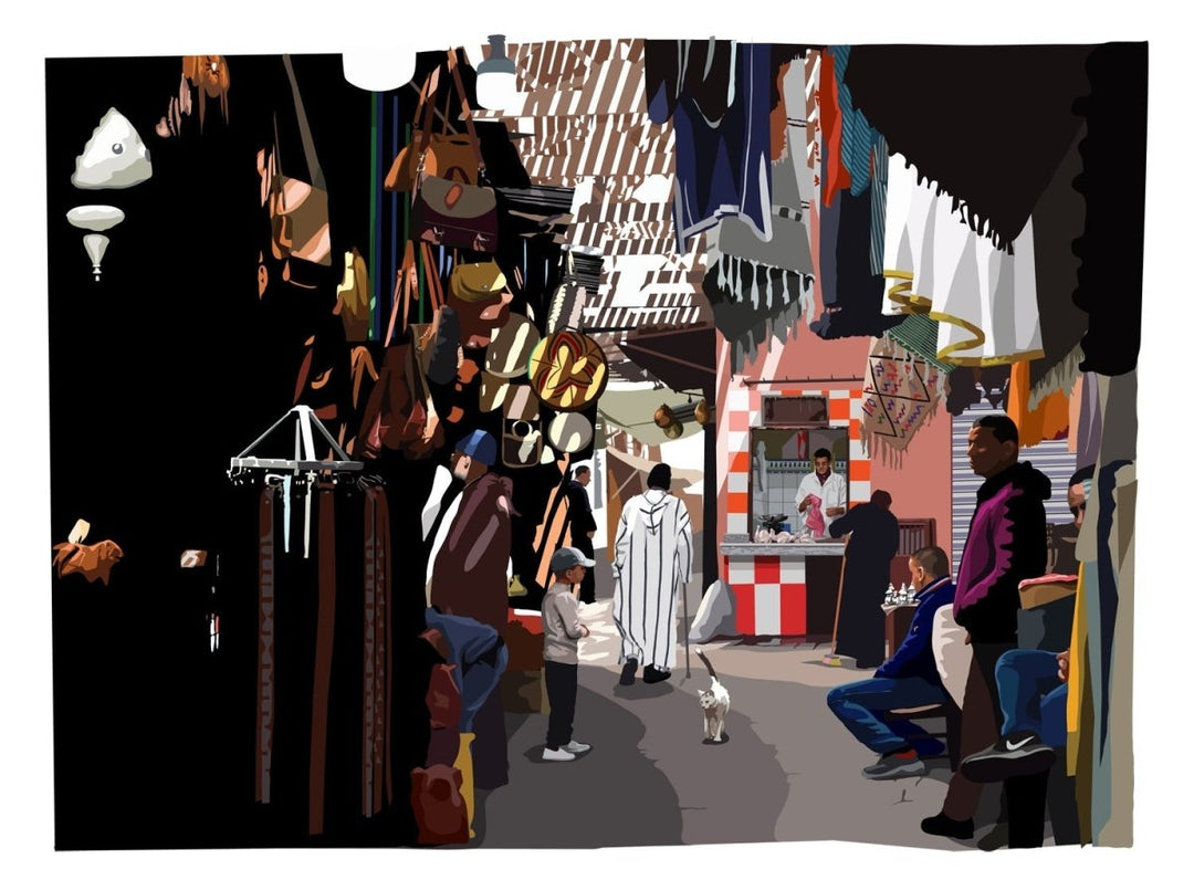 Waiting for Customers | image1 | Signed Limited Edtion Print