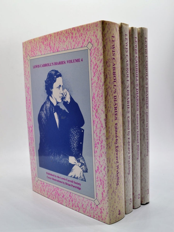 Wakeling, Edward (edits) - Lewis Carroll's Diaries (vol 1 - 4) | back cover