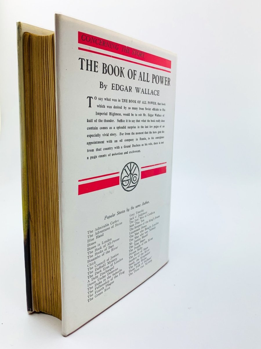 Wallace, Edgar - The Book of All Power | image4