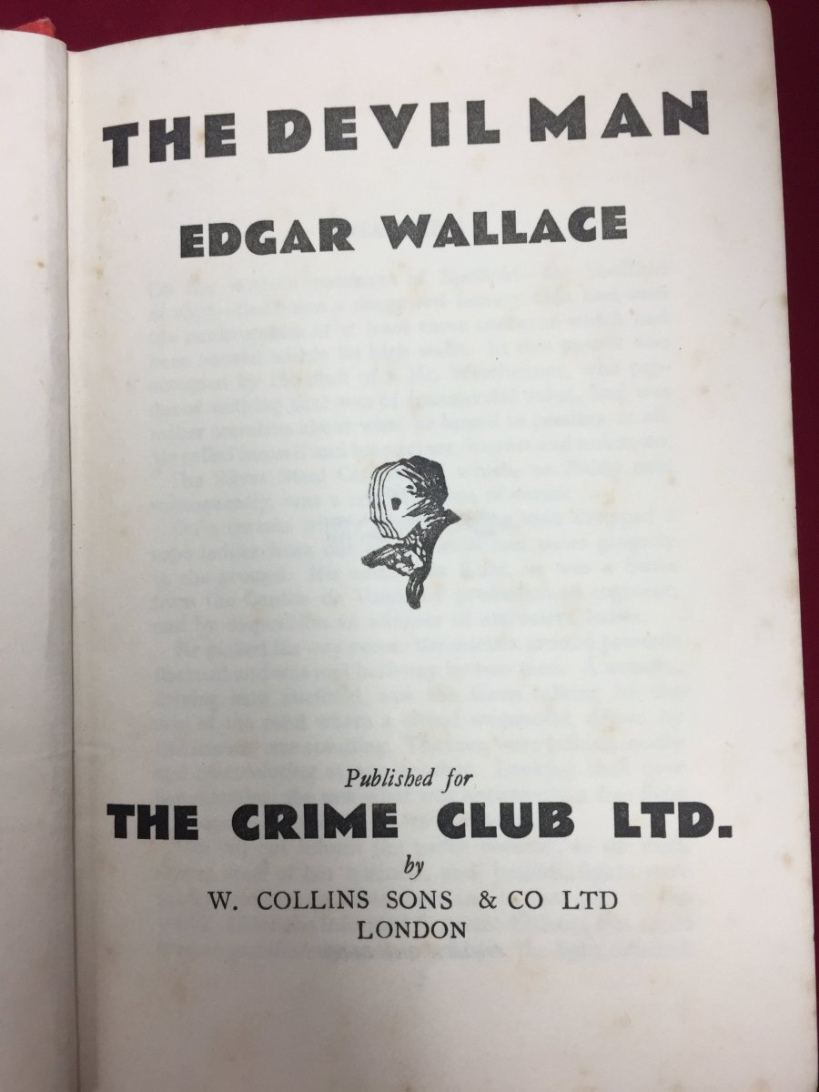 Wallace, Edgar - The Devil Man | sample illustration