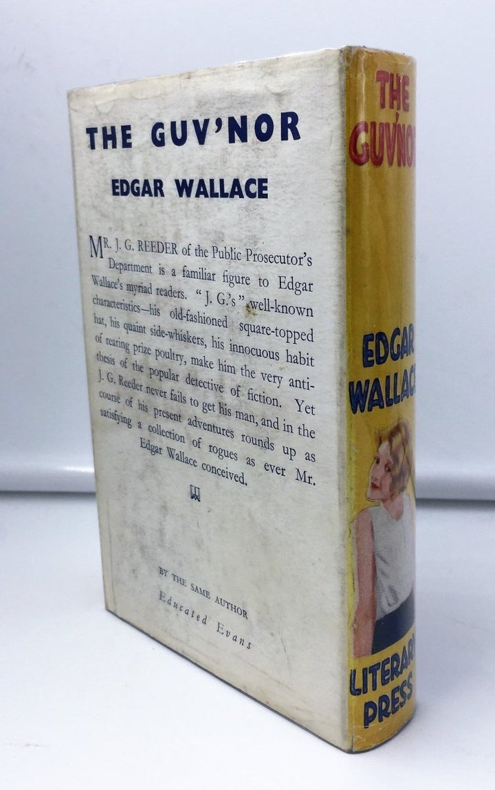Wallace, Edgar - The Guvnor | back cover
