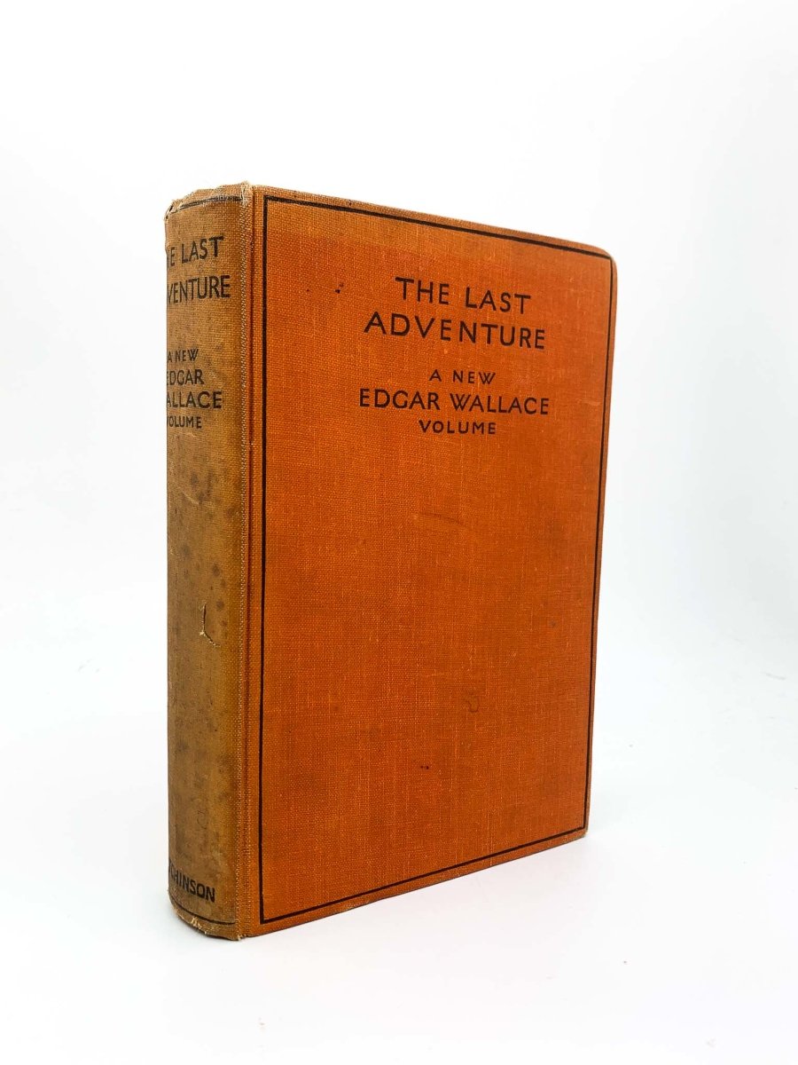 Wallace, Edgar - The Last Adventure | front cover