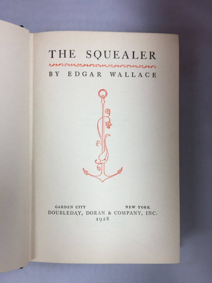 Wallace, Edgar - The Squealer | sample illustration